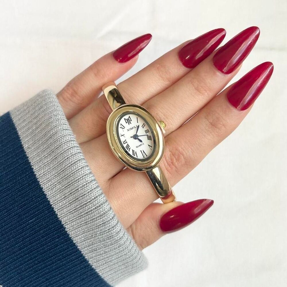 Vintage Inspired Luxury Gold Tone Watch